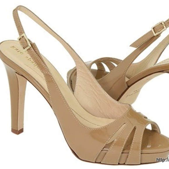 kate spade Shoes - Kate Spade Glenda Open Toe Slingback Platform 10B